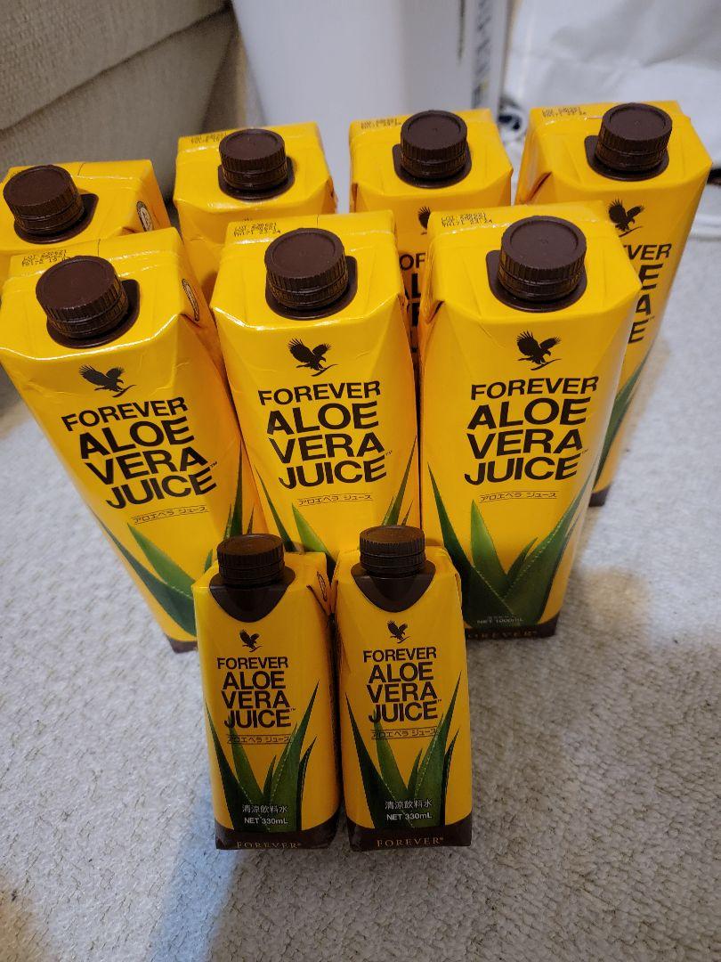 Forever Aloe Vera Juiceアロエベラジュース 9本セット