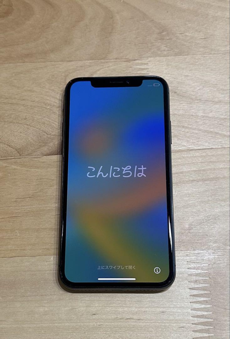 【美品】iPhone X 256G スペースグレイ