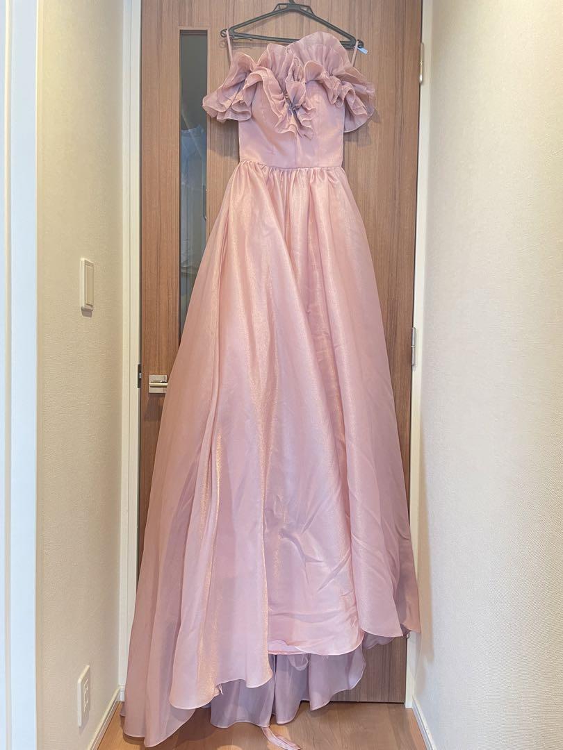 【訳あり】THE URBAN BLANCHE カラードレス ピンク THE URBAN BLANCHE ORIGINAL 】 vieux rose dress カラードレス