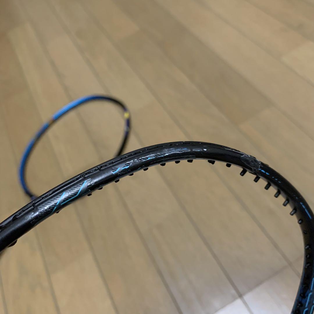 ヨネックス バドミントンラケット ジャンク品  zフォース2 アストロクス