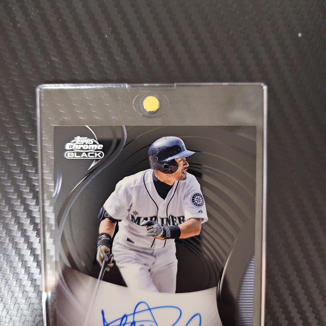 定番の冬ギフト イチロー 直筆サイン Topps Chrome Black - メルカリ その他