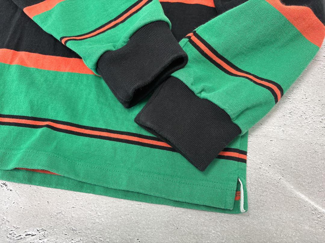 2024FW supreme Hooded Rugby フーディーラガーシャツ