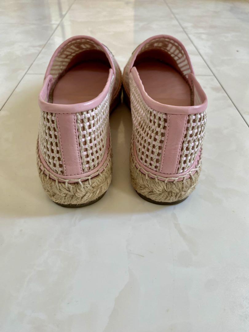 試着のみ美品 CHANEL エスパドリーユ スリッポン 39 25cm シャネル