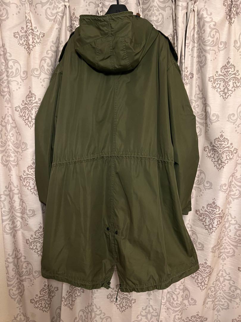 M-51 コットン100 アルミジップ　ボタン　紐　オリジナル　美品