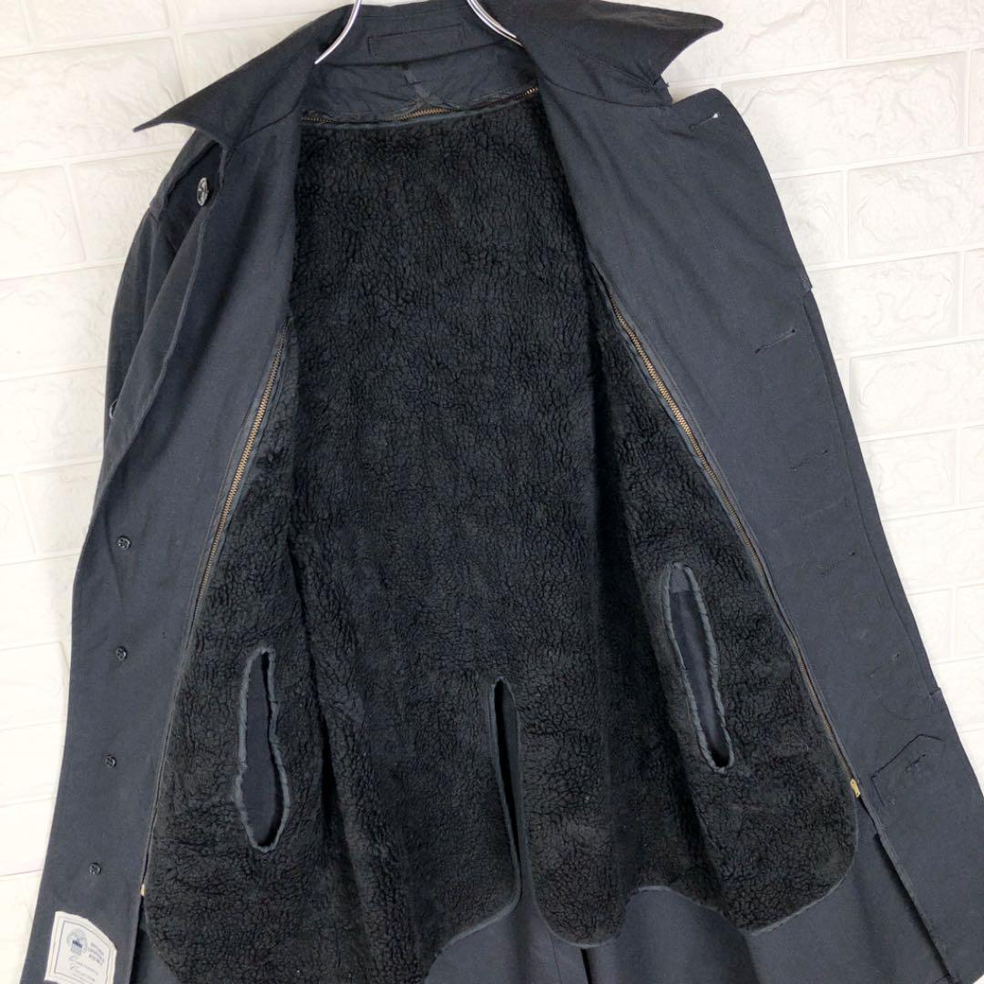 お得人気 ライナー付き ヴィンテージ ボア裏地90s 9JdDW-m31273029261 ステンカラーコート オーバーサイズ 驚きの破格値2022