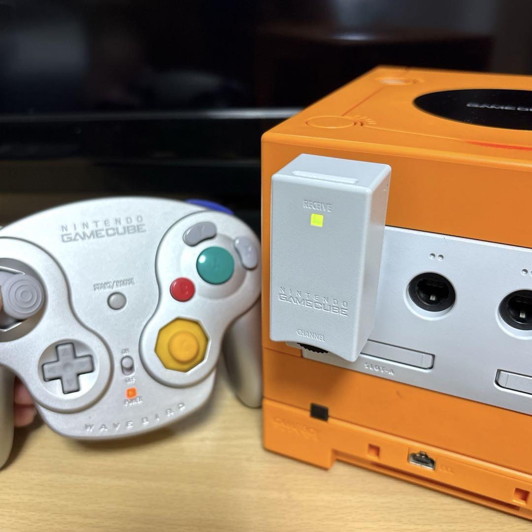 ゲームキューブ　ウェーブバード　ワイヤレスコントローラー