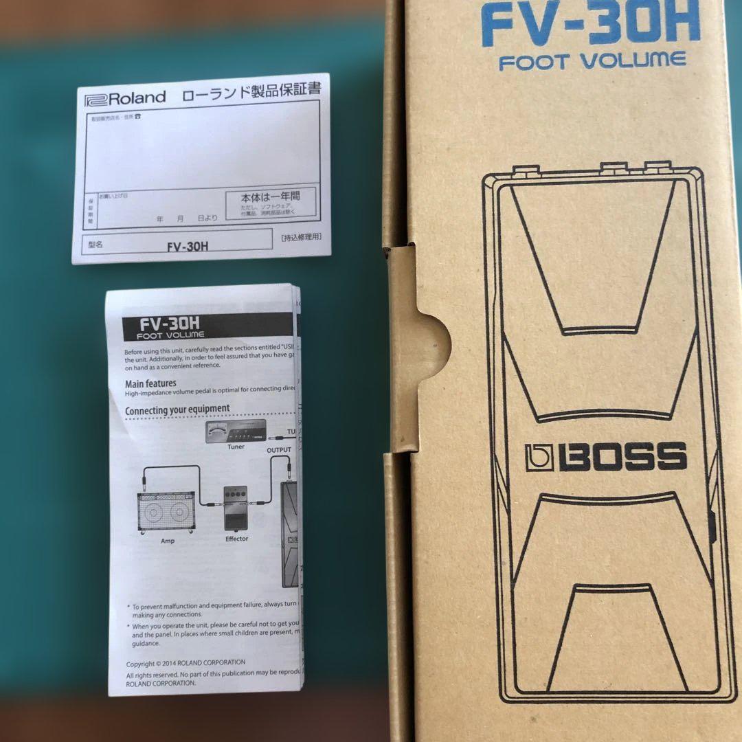 BOSS FV-30H ボリューム・ペダル　ボス Amazon.co.jp: BOSS ボス ボリュームペダル FV-30H ハイ