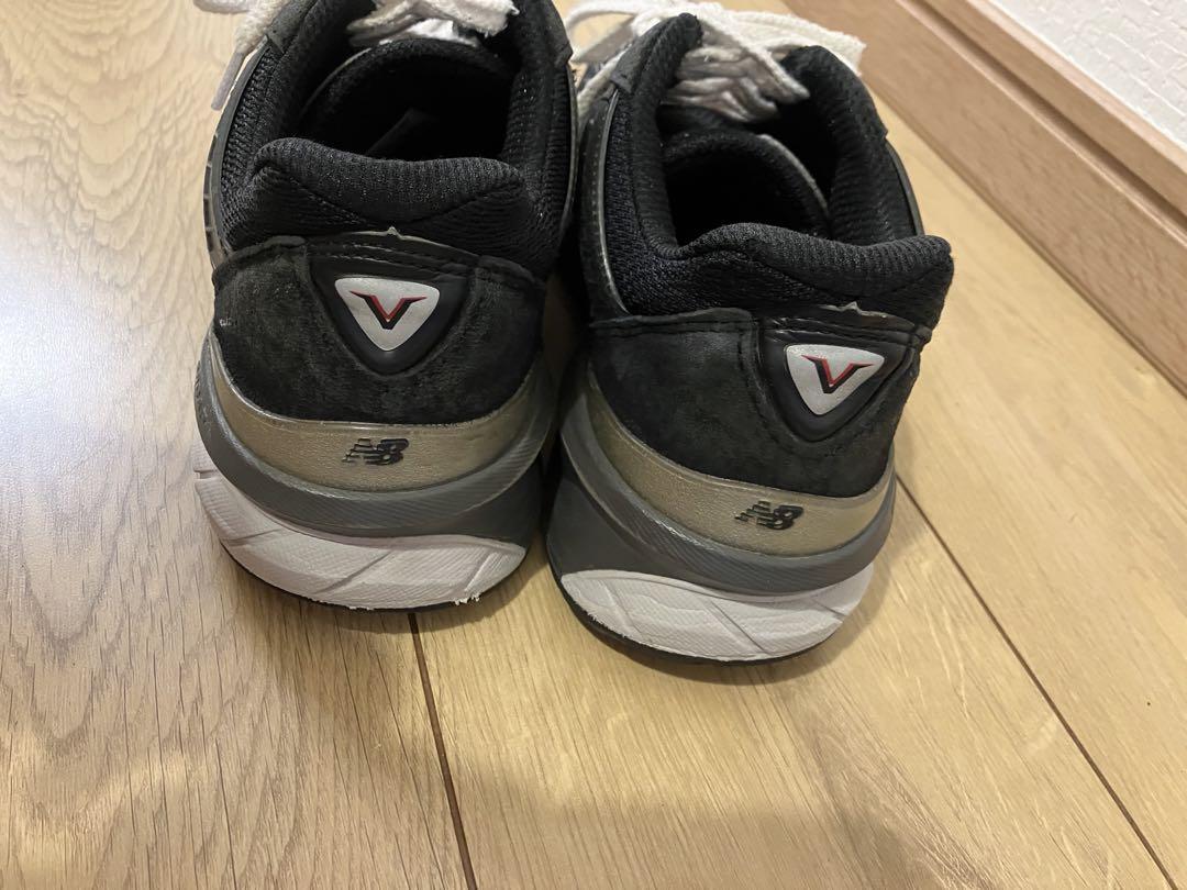 ニューバランス　990 V5 ブラック　23.5 USA製