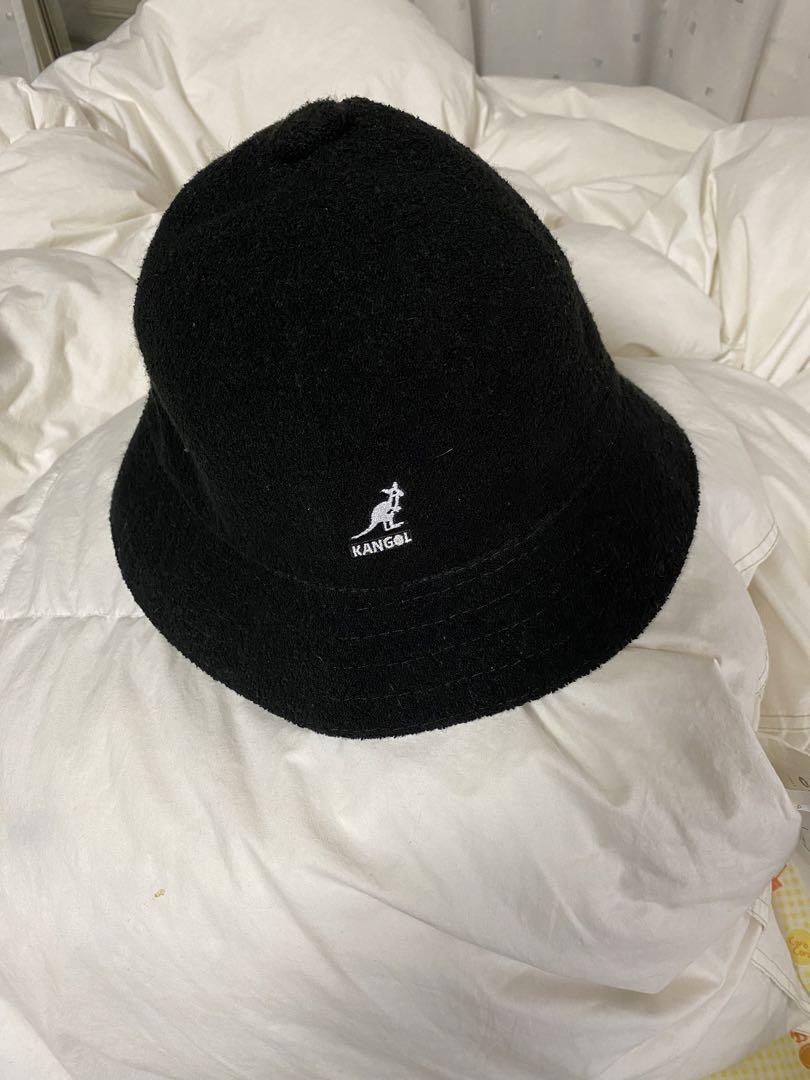 KANGOL Stussy コラボ　バケットハット　ステューシー　カンゴール　黒