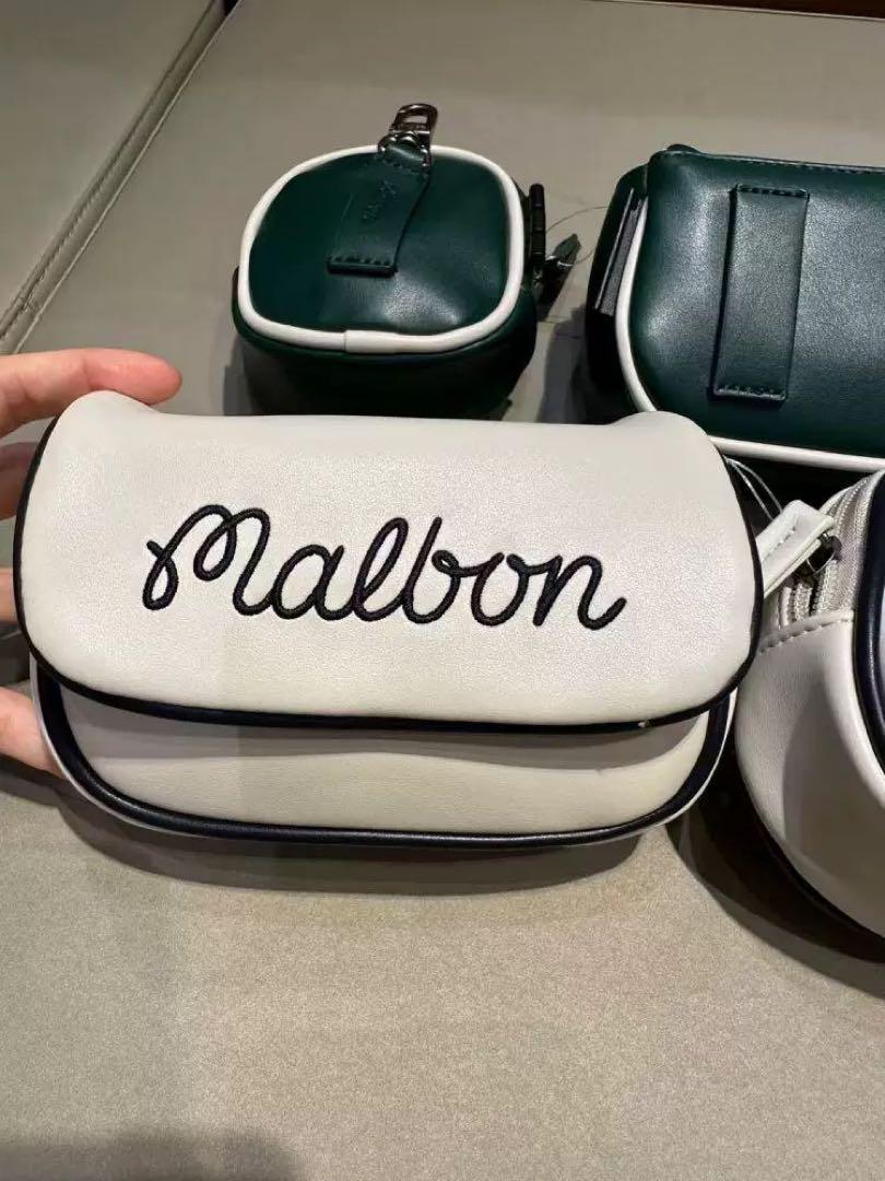 Malbon ゴルフウエストポーチ ベルト付き 2色 マルボンゴルフ ベルト付き ウエストポーチ ウェストバッグ 新品