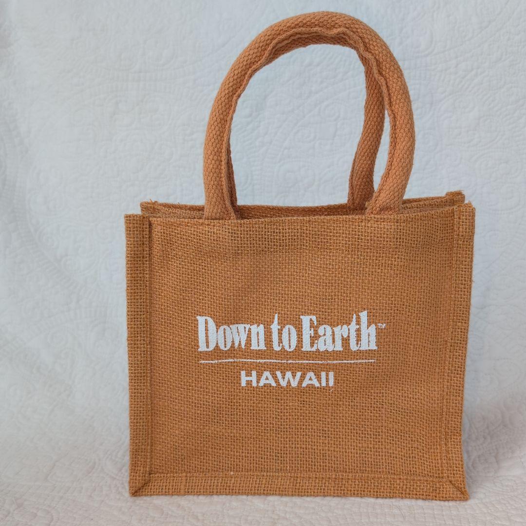 Down to Earth ハワイ トートバッグ ジュート素材 新品未使用