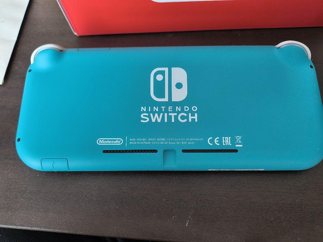 Nintendo Switch Lite ターコイズ 本体 充電器付き - メルカリ