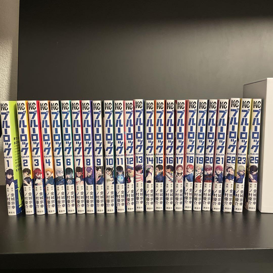 ブルーロック1〜25巻　漫画セット ギフト】 ブルーロック セット 1～25巻 少年漫画 - 少年漫画