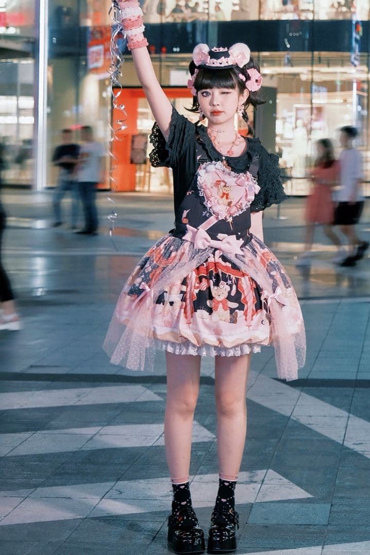 【栀】LO1188 lolita オリジナル 洋服 ロリータ ワンピース