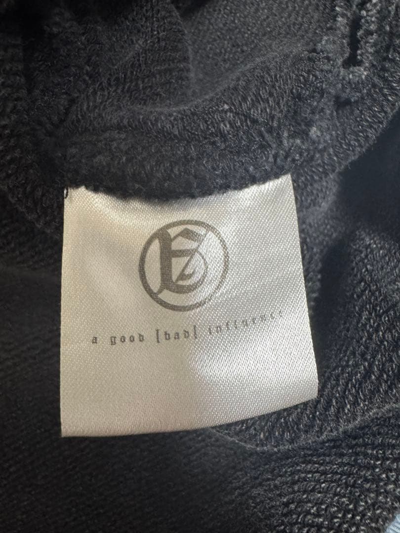 a good bad influence ダメージ加工ジップパーカー　XLサイズ