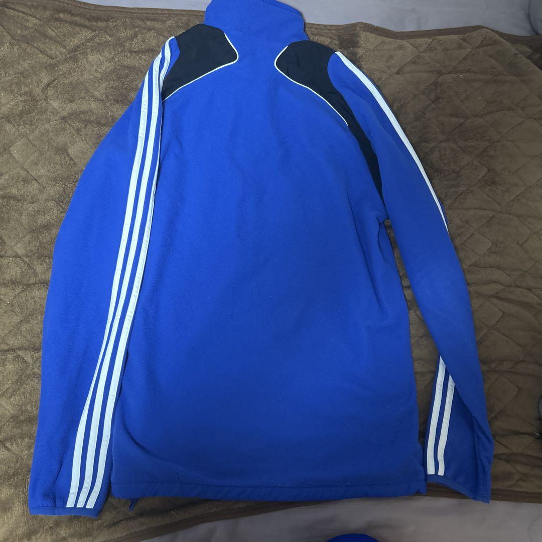 adidas チェルシー ハーフジップフリース