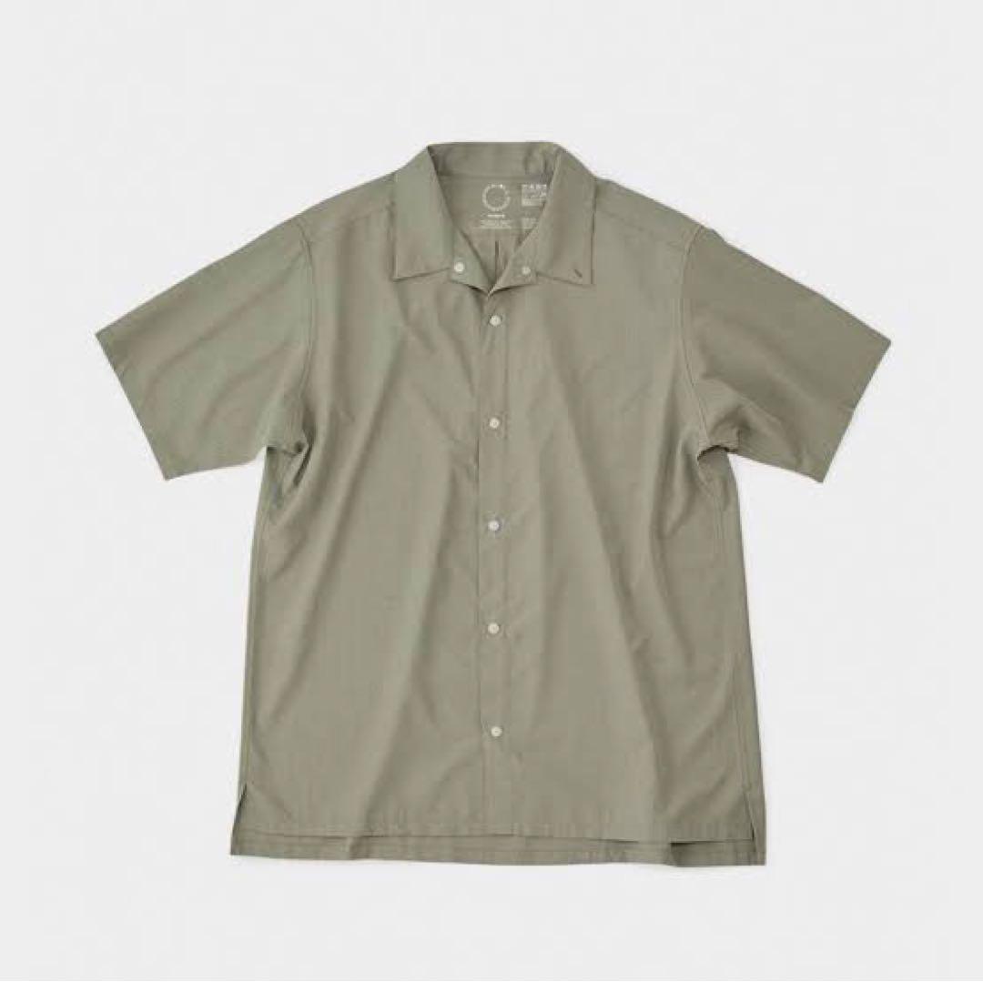 トップス Bamboo Short Sleeve Shirt olive ash MEN