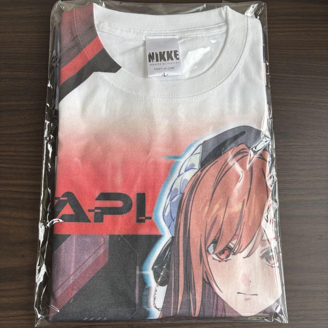 Lサイズ ラピ グラフィックTシャツ NIKKE 渋谷ツタヤ ポップアップ限定