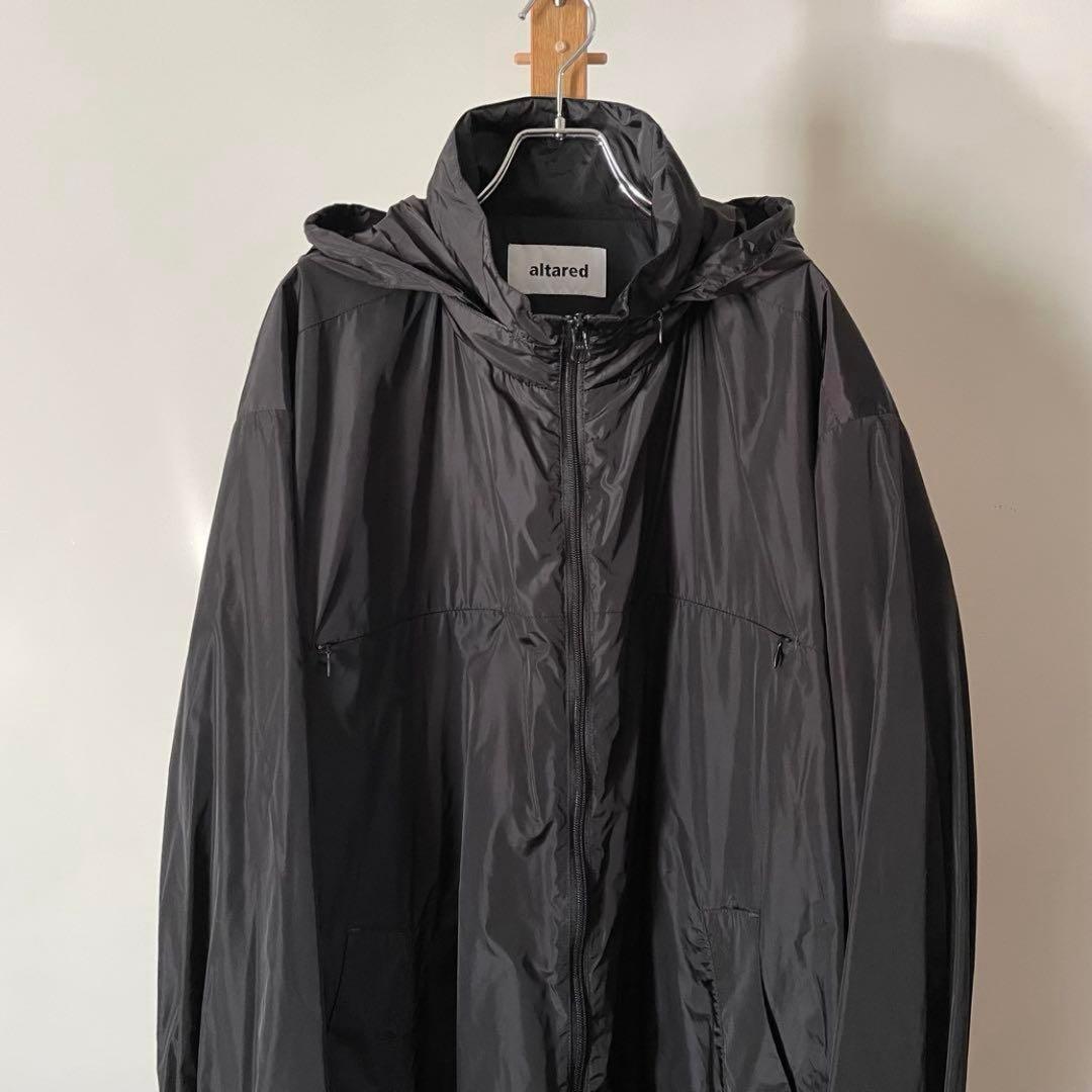 1LDK altared オルタード ロング コート ナイロン ブラック 黒