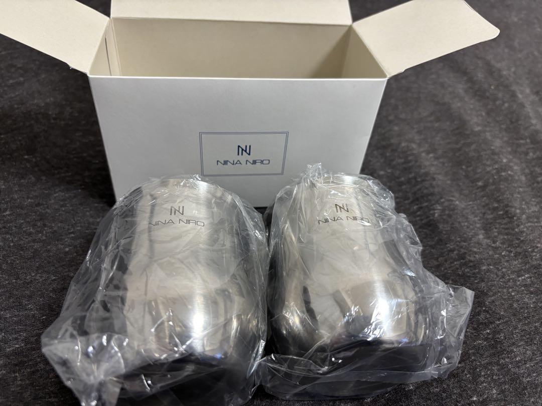 【新品】NINA NIRO ニーナ•ニーロ ステンレスカップ 2個セット