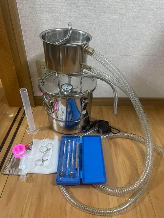 11L 蒸留器　鍋　ハーブ　酒　アロマ　発酵タンク　ワイン