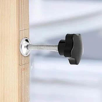 スターハンドル ハンドスクリュー プレッシャープレート付き(M10×80mm)