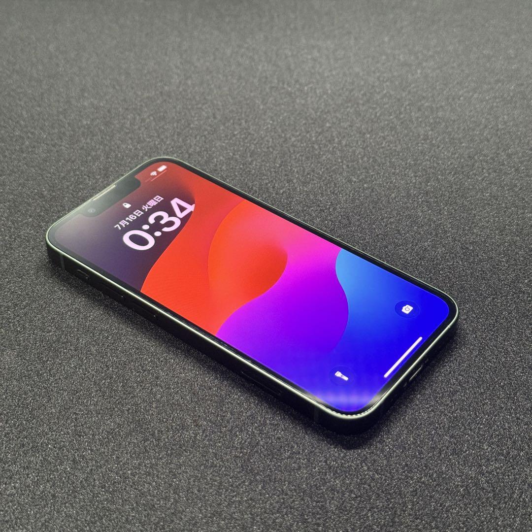 スマートフォン本体 iPhone 13 mini  128gb green