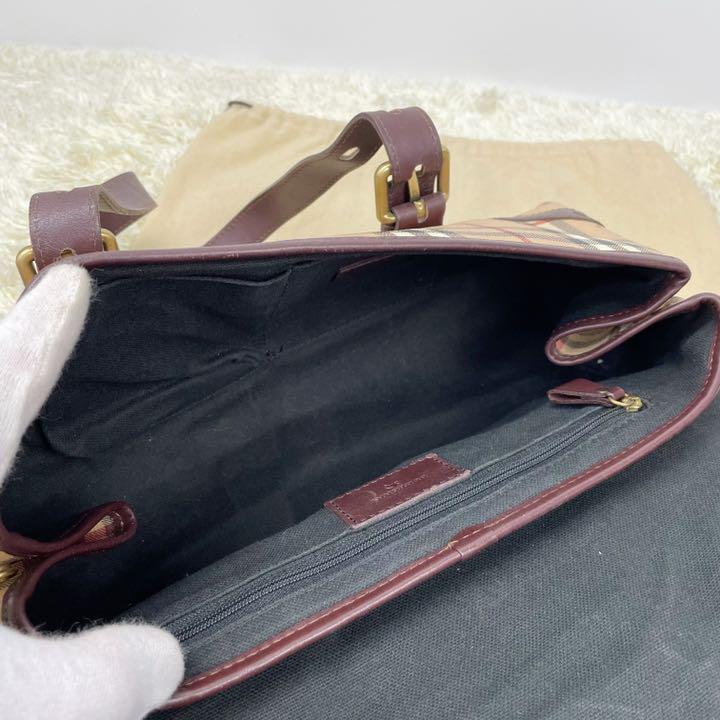 BURBERRY バーバリー ノバチェック シャドーホース トートバッグ