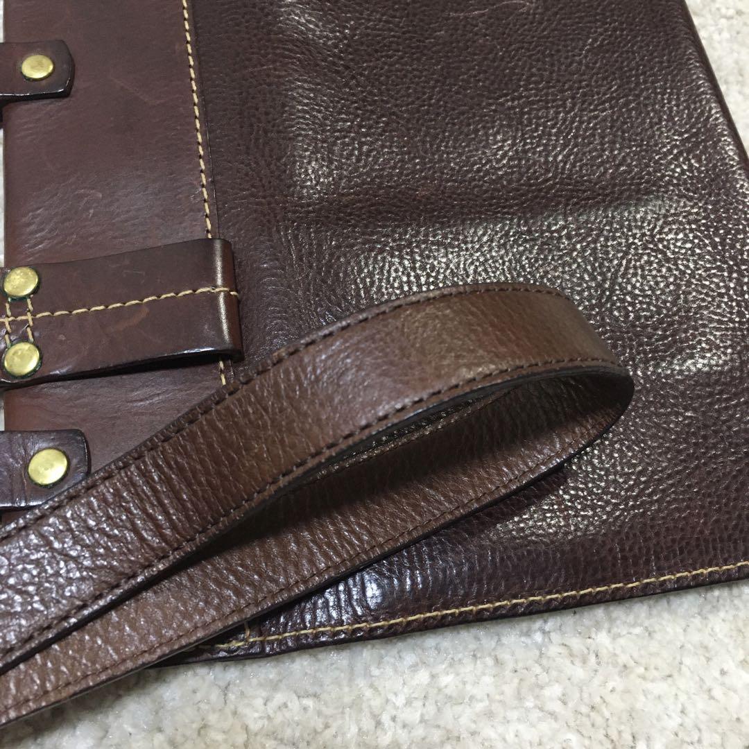【 genten 】サコッシュ ショルダーバッグ 薄型　稀少品