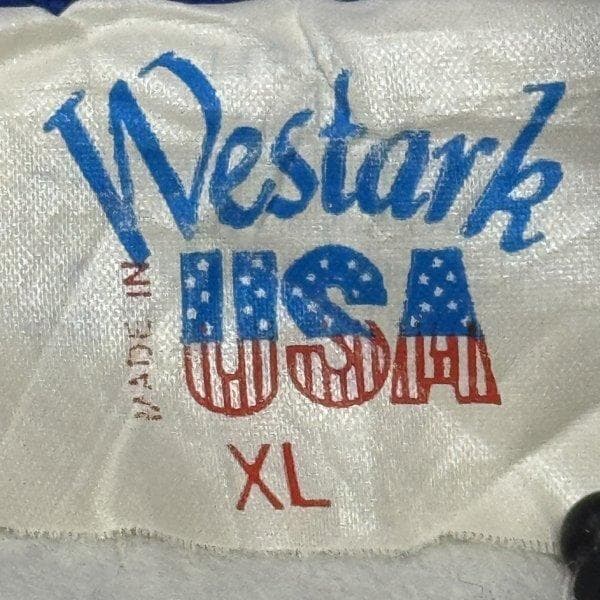 80s 90s USA製 Westark 企業ロゴ スタジャン ウエストアーク 80s 90s USA製 Westark 企業ロゴ スタジャン ウエストアーク