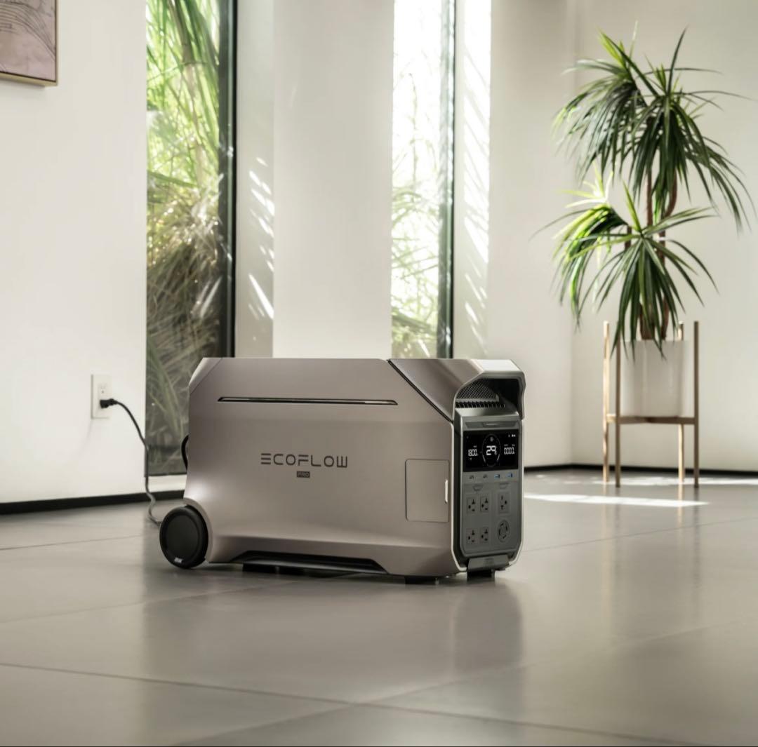 【新品・未使用】ECOFLOW DELTA PRO3 4kwh 家庭用蓄電池