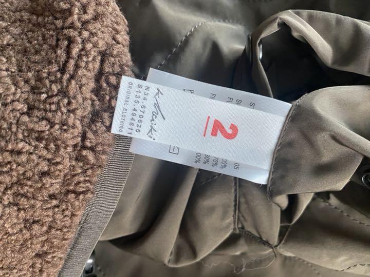 ナータイプ▉ 新品 リバーシブル ボア キルティングコート BpvSs-m31299135362 khaki カーキ できます