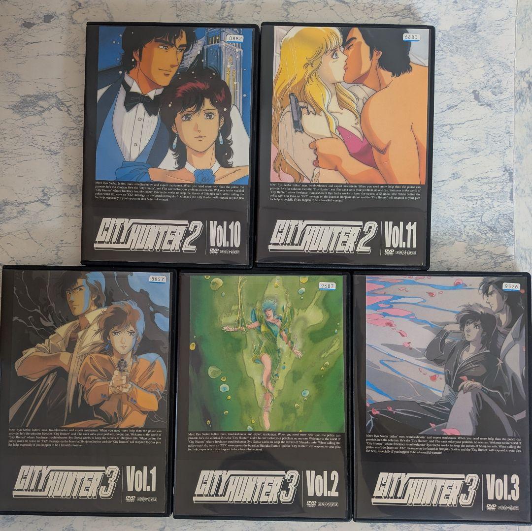 DVD　シティーハンター　1期~4期、劇場版　全28巻　新品ケース付 DVD シティーハンター 1期~4期、劇場版 全28巻 不織布ケース