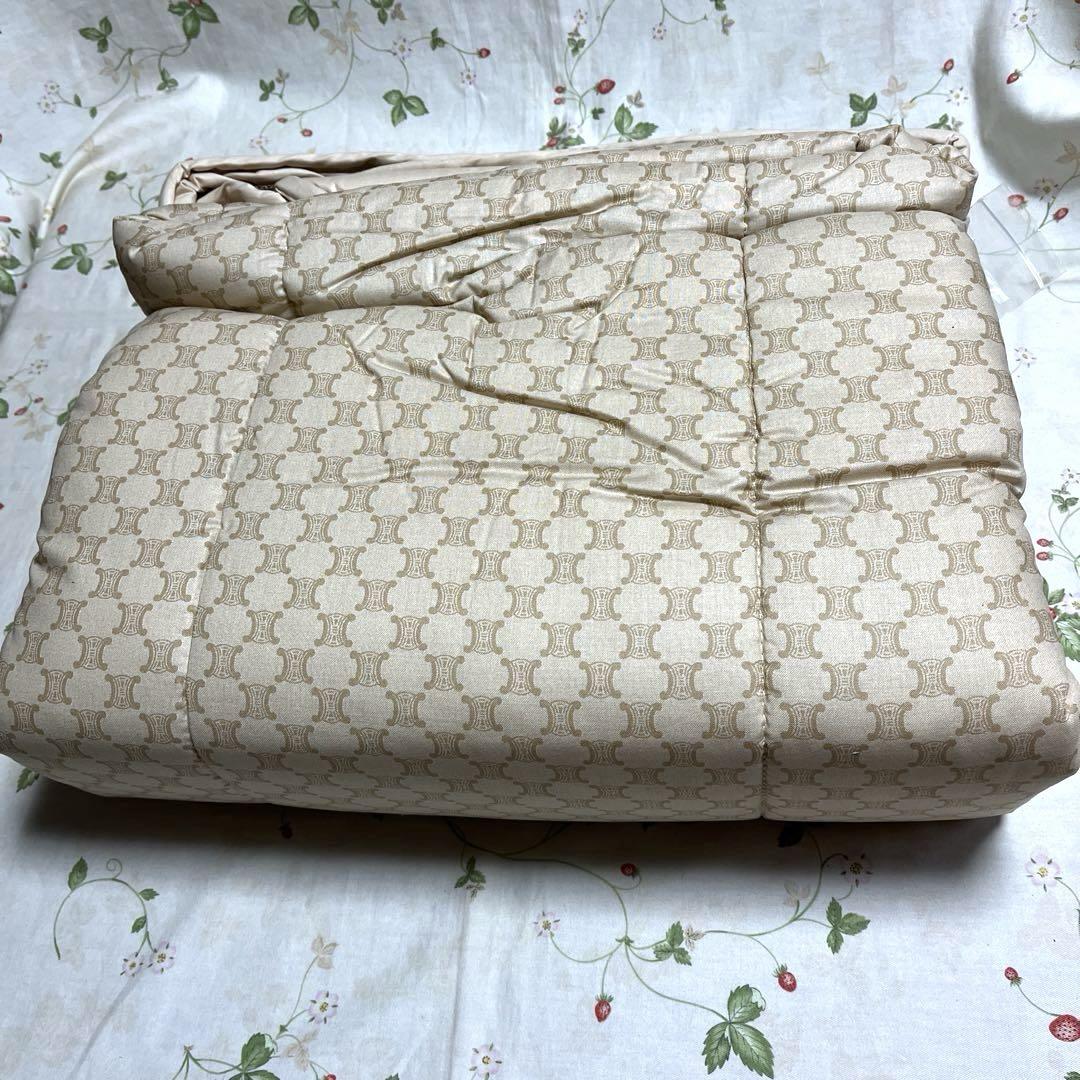 ルシエヴ ⭐️CELINE セリーヌ 合繊肌掛け布団　マカダム柄⭐️お値下げ