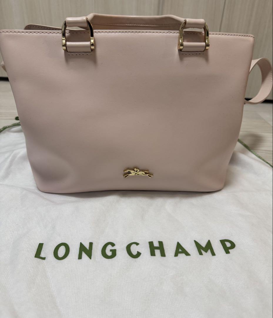 ロンシャン LONGCHAMP ハンドバッグ ショルダーバッグ オノレ ピンク系