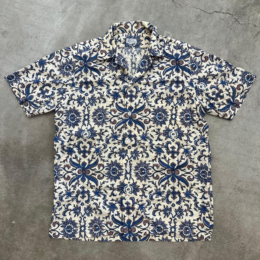 50〜60's 激レア morrow 開襟シャツ　コットン　USAビンテージ