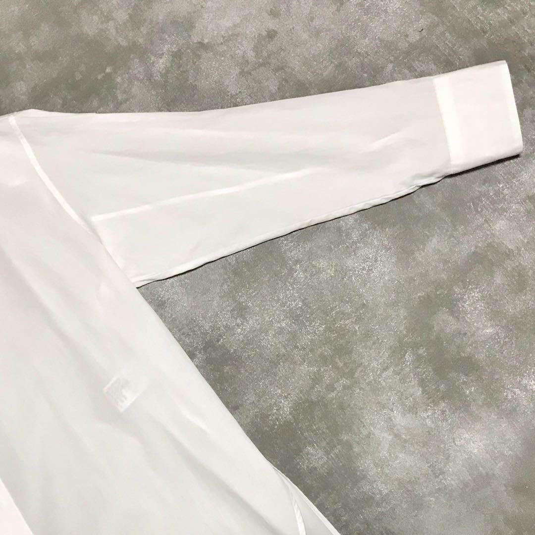 【極美品】GALERIE VIEギャルリーヴィー コットンバンドカラーシャツ白