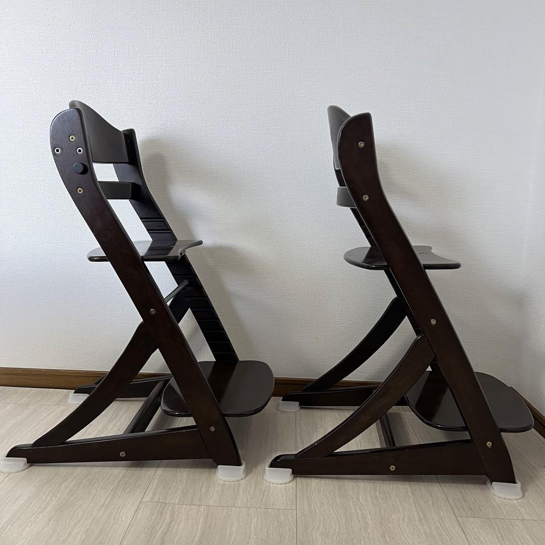 美品！2脚セット⭐︎大和屋 すくすくスリムフィットチェア