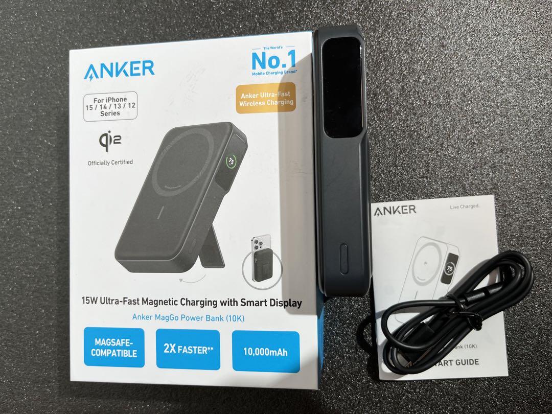Qi2対応15W Anker MagGoPower Bank 10000mAh