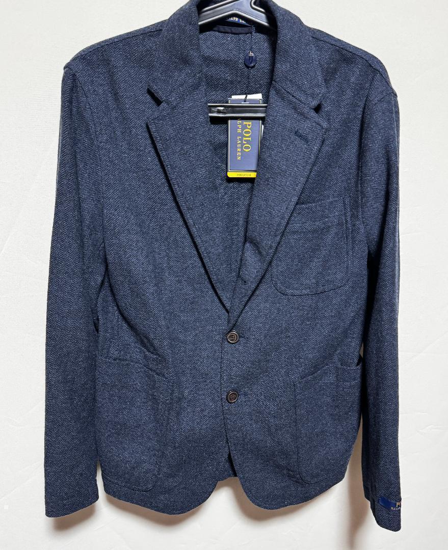 ポロラルフローレン モダンヘリンボーンスポーツコート ジャケット 36SS・POLO RALPH LAUREN