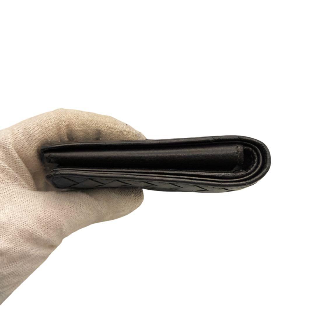 BOTTEGA VENETA ブラウン イントレチャート 折財布 6685