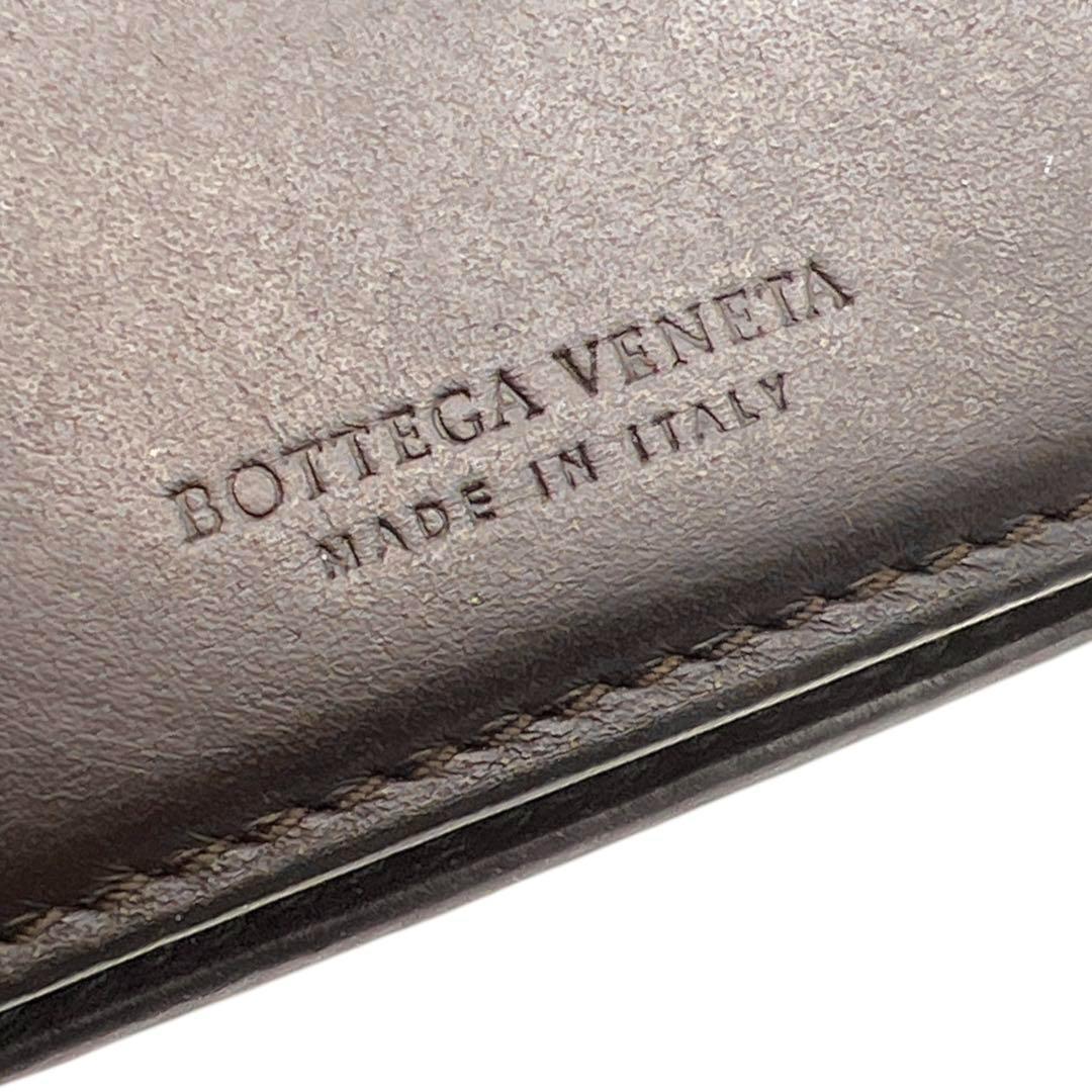 BOTTEGA VENETA ブラウン イントレチャート 折財布 6685