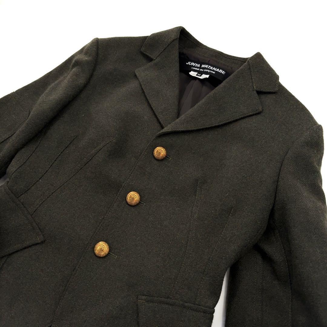 極美品】JUNYA WATANABE ジュンヤワタナベ ジャケット 金ボタン