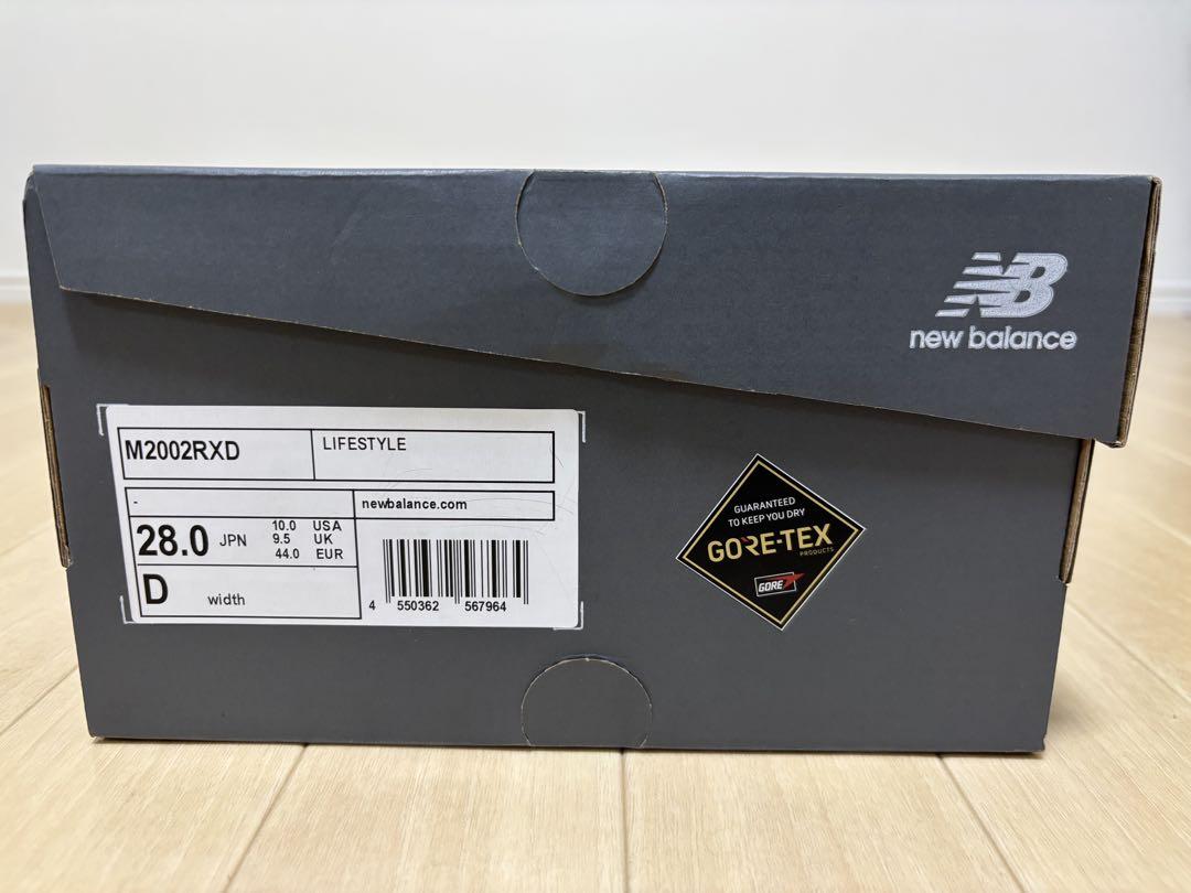 【新品】New Balance M2002RXD GORE-TEX 28cm