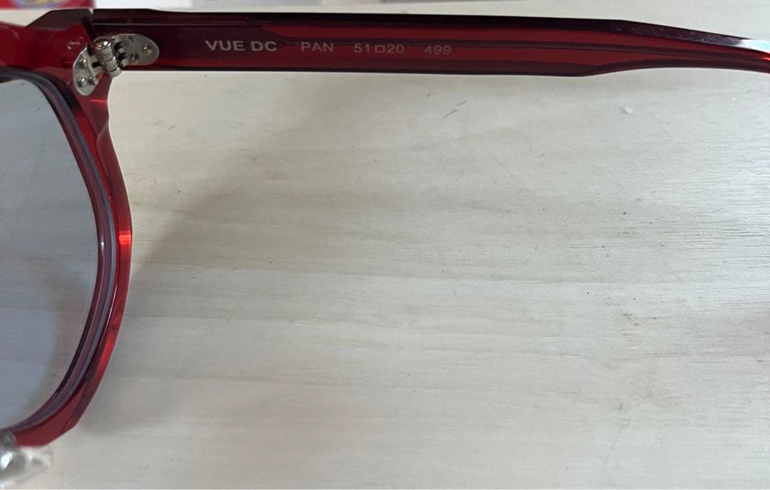 VUE DC PAN 499 クリアレッド