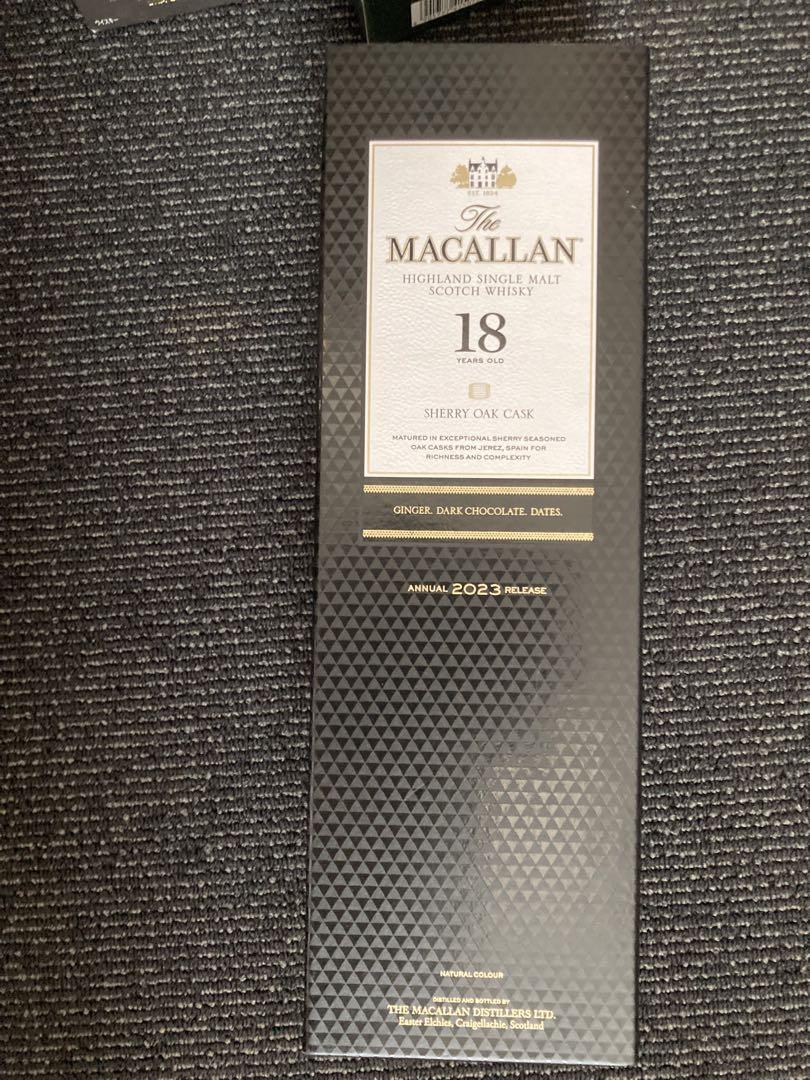 The Macallan 18年 シングルモルトウイスキー 700ml