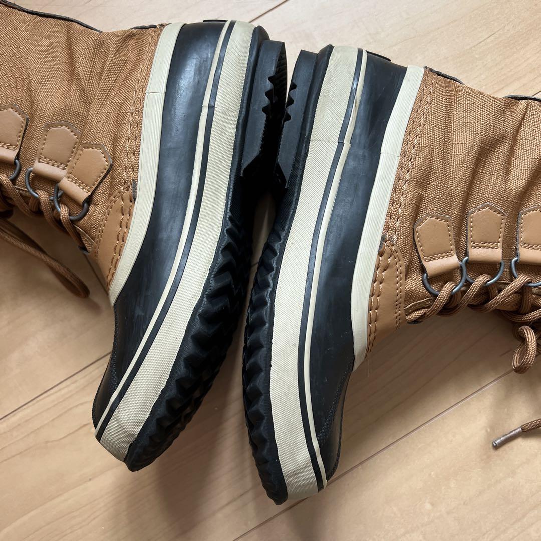 美品 ソレル SOREL ウィンターカーニバル　スノーブーツ ブラウン24cm