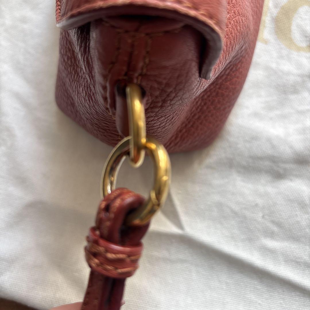Chloé レザーショルダーバッグ