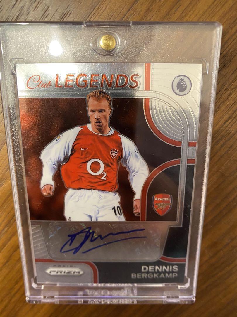 2022-23 Panini Prizm ベルカンプ 直筆サインカード