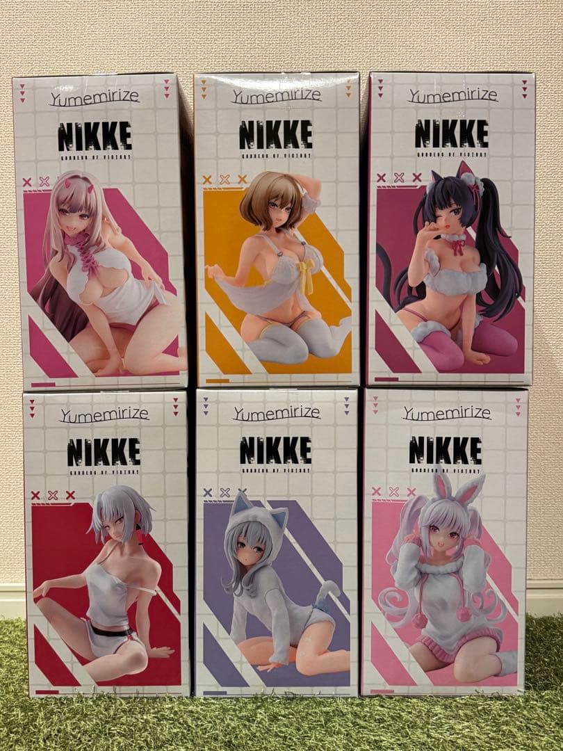 勝利の女神 NIKKE ニケ フィギュア Yumemirize 6種コンプリート